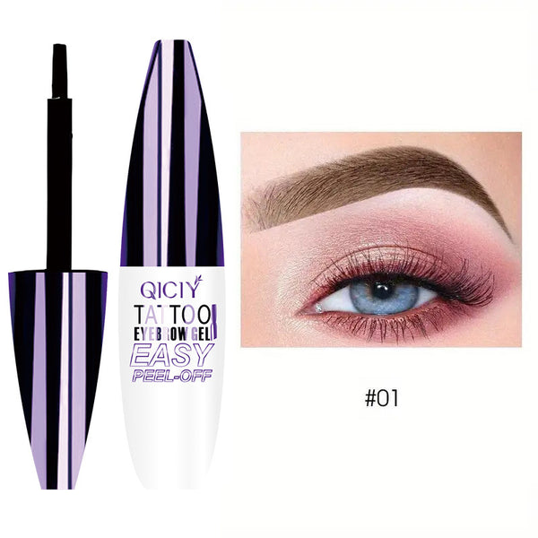 Semi Permanent Brown Waterproof Eyebrow Gel Tint