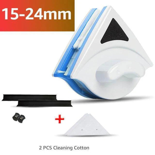 Magnetic Window Cleaner Brush, Heavy Glass Wiper