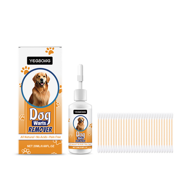 Dog Wart Remover, Dog Skin Label Cleansing Gentle Care Liquid