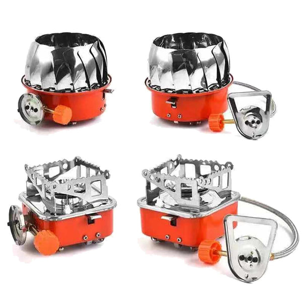 Windproof Camping Gas Stove Burner Outdoor Portable Cooking Stove Ultralight